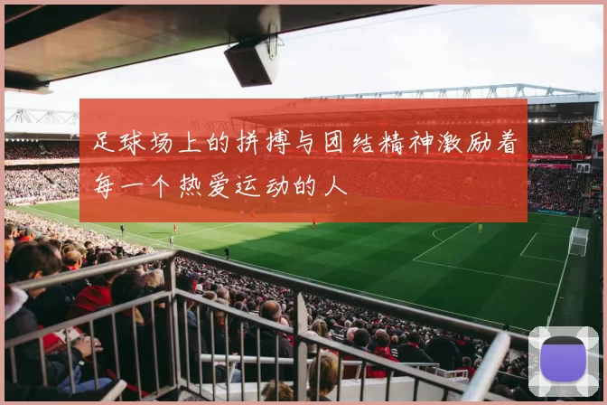 足球场上的拼搏与团结精神激励着每一个热爱运动的人